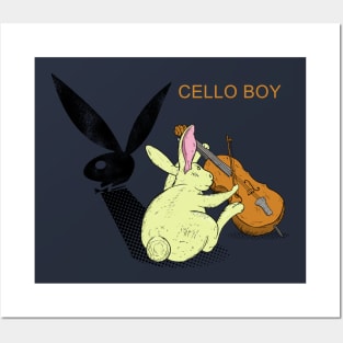 cello boy Posters and Art